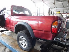 2002 Toyota Tacoma SR5 Burgundy Extended Cab 2.7L AT 2WD #Z23222